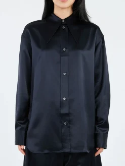 Studio Nicholson - Gable Shirt in Black Ink