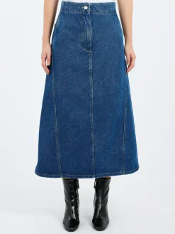 Studio Nicholson - Garner Utility Skirt in Indigo