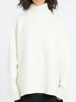 Studio Nicholson - Hozu Roll Neck in Parchment