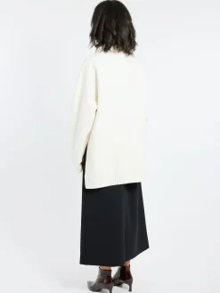 Studio Nicholson - Hozu Roll Neck in Parchment