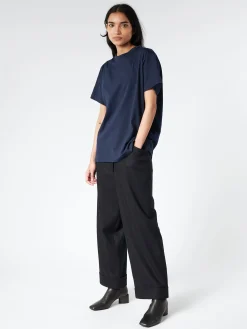 Studio Nicholson - Marine T-Shirt in Dark Navy