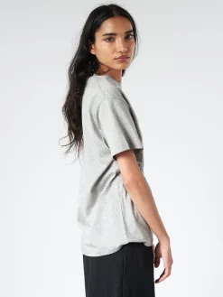 Studio Nicholson - Marine T-Shirt in Grey Marl