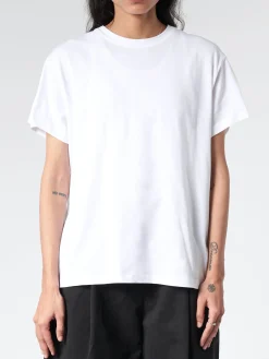 Studio Nicholson - Marine T-Shirt in Optic White