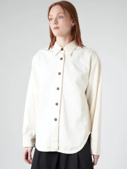 Studio Nicholson - Neel Shirt in Parchment