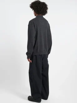 Studio Nicholson - Noe Polo in Charcoal