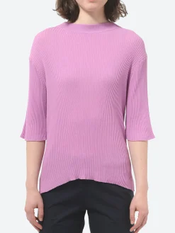 Studio Nicholson - Noma Crepe Knit in Lilac