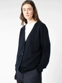 Studio Nicholson - Rall Cardigan in Darkest Navy