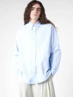 Studio Nicholson - Ruskin Shirt in Oxford Blue