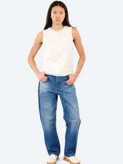 Studio Nicholson - Ruthe Jean in Worn Washed Indigo