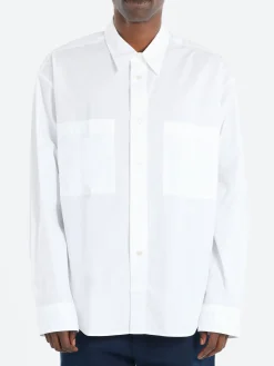Studio Nicholson - Salin Shirt in White