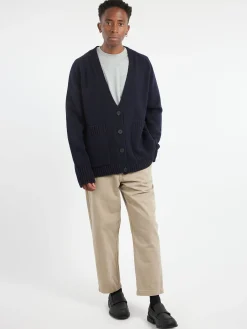 Studio Nicholson - Sen Cardigan in Darkest Navy