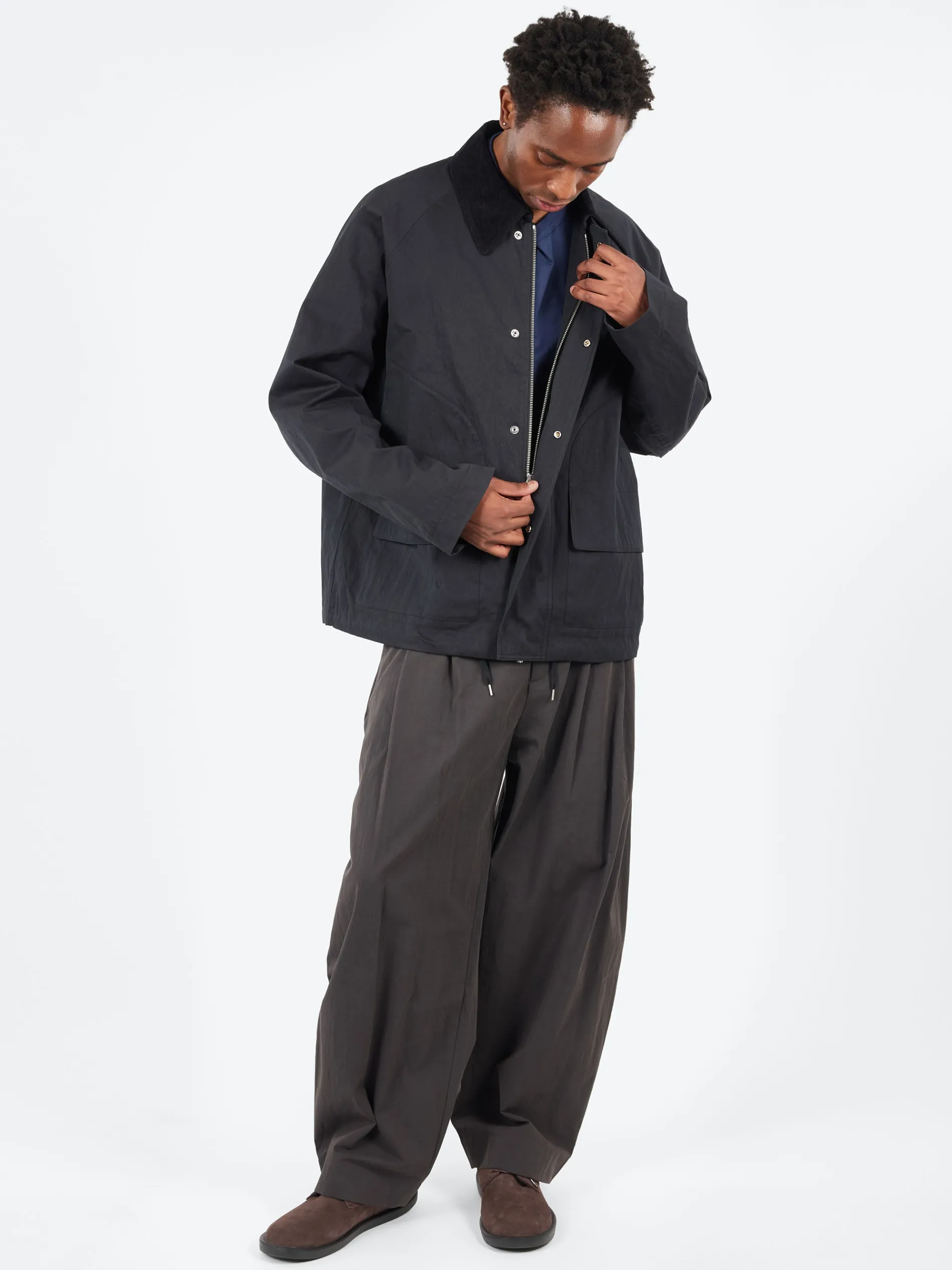 Studio Nicholson - Towa Jacket in Washed Black