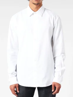 Sunspel - Oxford Shirt in White
