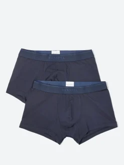 Sunspel - Stretch Cotton Trunks in Navy
