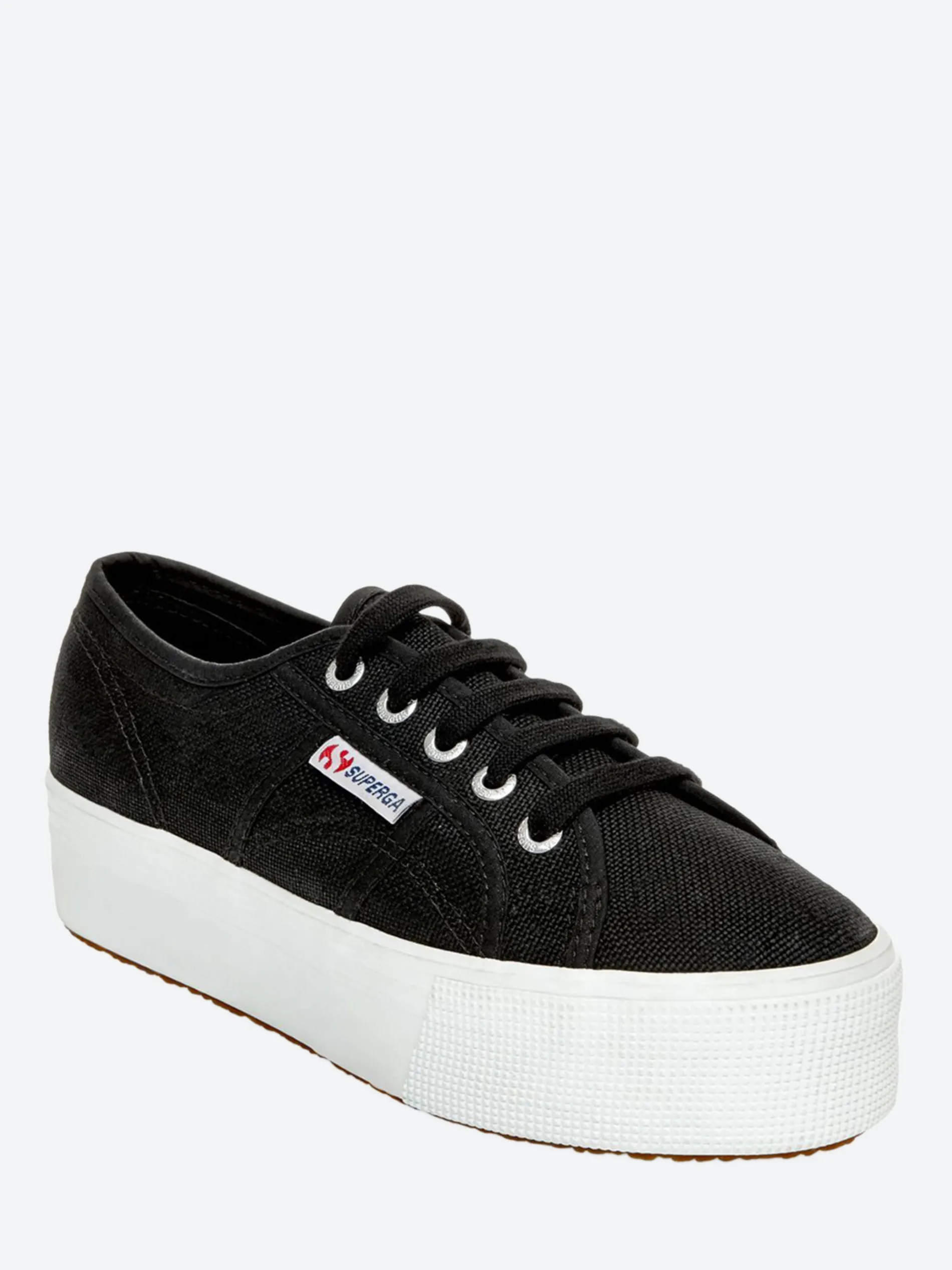 Superga - 2790 Platform Sneakers in Black