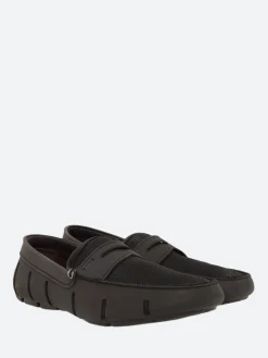 Swims - Penny Loafer in Black