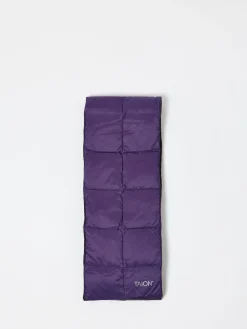 TAION - Basic Down Scarf in Deep Purple