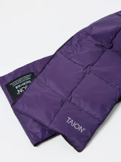 TAION - Basic Down Scarf in Deep Purple