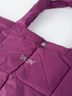 TAION - Lunch Down Tote (L) in Purple