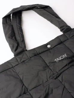 TAION - Lunch Down Tote (M) in Black