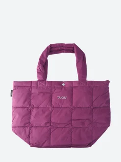 TAION - Lunch Down Tote (M) in Purple