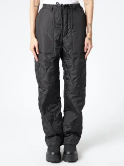 TAION - Military Down Pants in Black