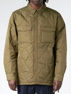 Taion - Military Down Shirt in Dark Olive