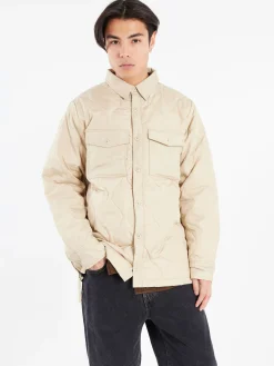 TAION - Military Down Shirt in Cream