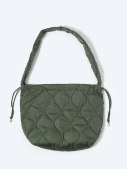 TAION - Military Down Shoulder Bag in Olive