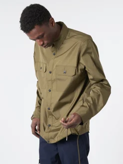 TAION - Military L/S Shirt in Dark Olive