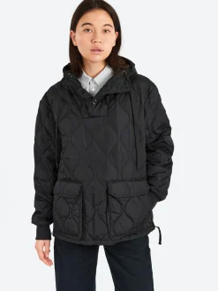 TAION - Military Pullover Hoodie in Black