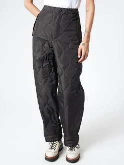 TAION - Military Wide Down Pants in Black