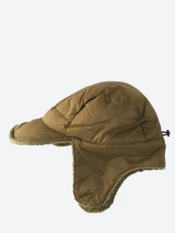 Taion - Mountain Reversible Down x Boa Warm Cap in Olive and Dark Olive