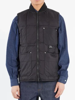 TAION - Work Down Vest in Black