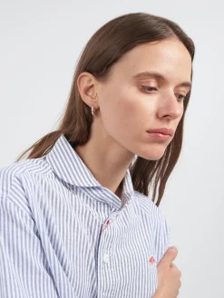 TEN. Jewelry - Bagel Earrings in Silver