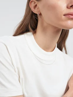 TEN. Jewelry - Figaro Chain Necklace in Silver