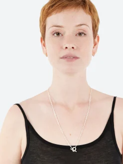 TEN. Jewelry - Taurus Lariat Necklace in Silver