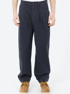 TOAST - Bill Wide Leg Trousers in Dark Navy