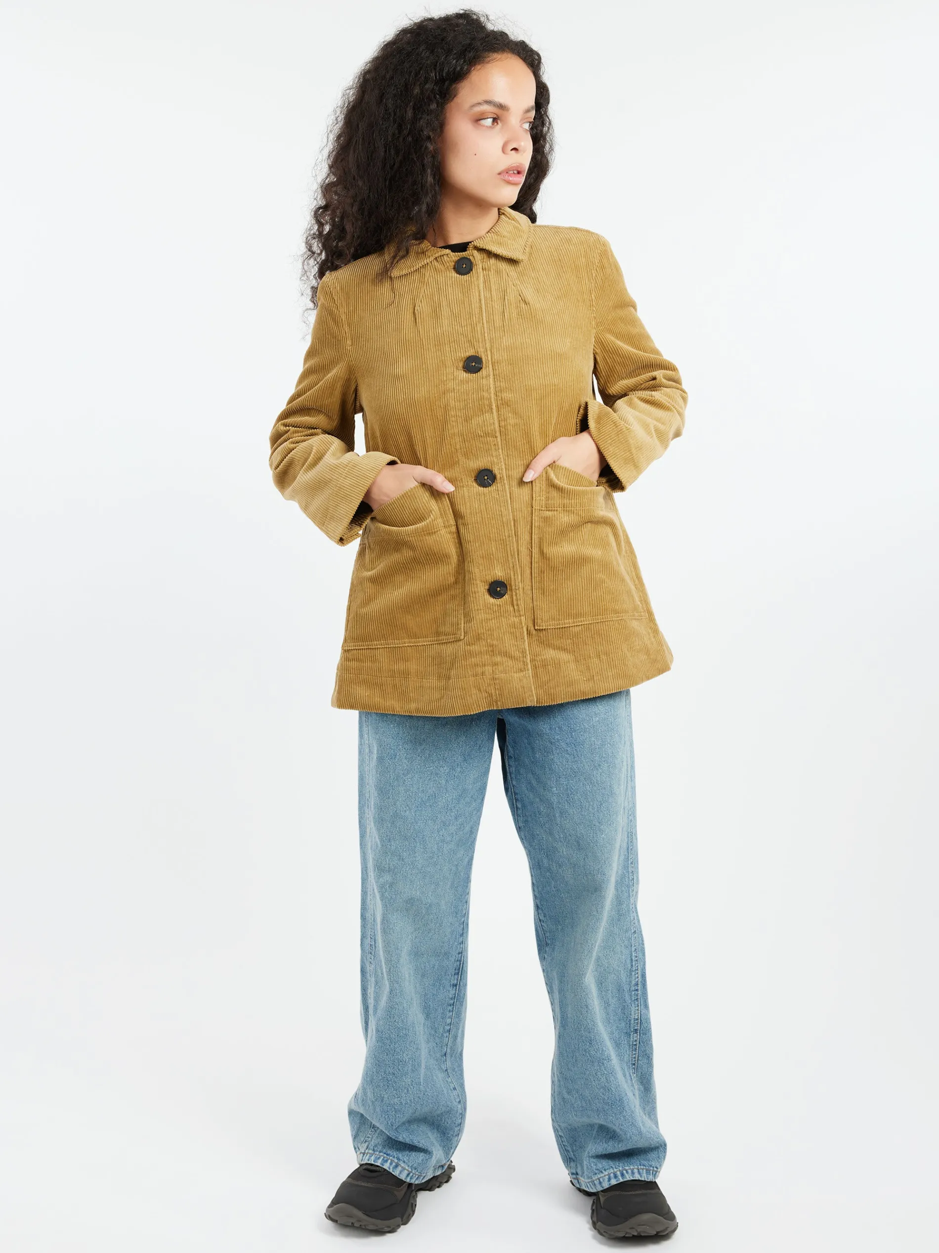 TOAST - Cord Jacket in Golden Sand