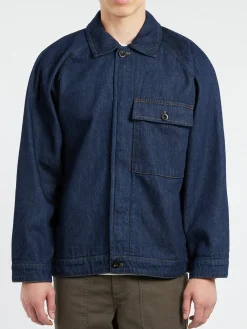 TOAST - Cotton Hemp Denim Jacket in Indigo
