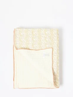 TOAST - Harvest Block Print Quilt in Sand and Hellebore