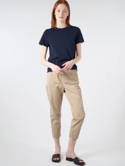 TOAST - Sadie Cotton Boy Tee in Dark Indigo