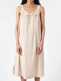 TOAST - Scout Stripe Nightdress in Marigold
