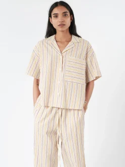 TOAST - Scout Stripe Pyjamas in Marigold