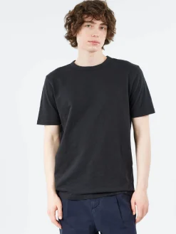 TOAST - Theo Short Sleeve Tee in Carbon Black
