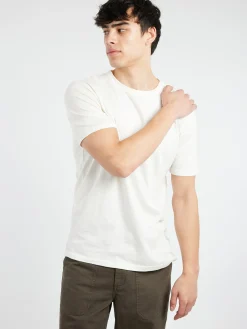 TOAST - Theo Short Sleeve Tee in Chalk