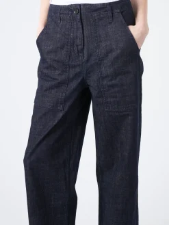 TOAST - Workwear Trousers in Indigo