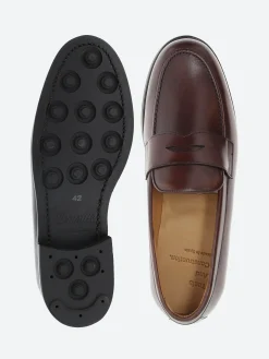 Tools and Construction - Dexter Loafer in Brown Box Calf