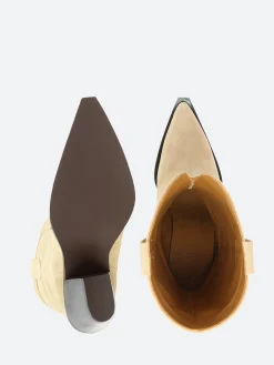 TORAL - TL Helga in Beige Suede