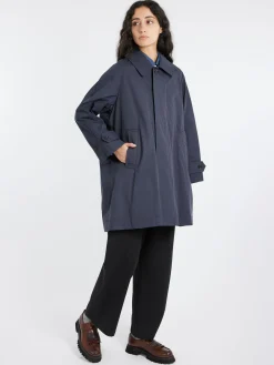 Toujours - Field Coat in Midnight Blue